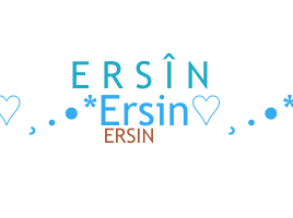 उपनाम - Ersin