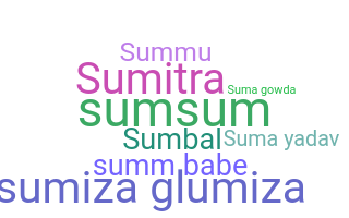 उपनाम - suma