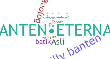 उपनाम - Banten