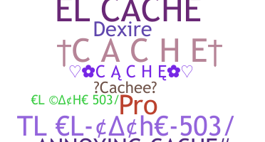 उपनाम - Cache