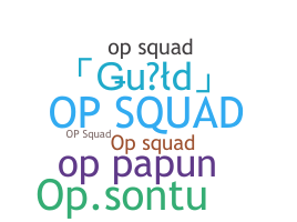 उपनाम - OPSquad
