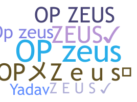 उपनाम - OpZeus