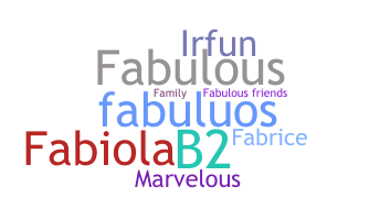उपनाम - fabulous
