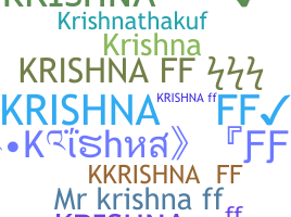 उपनाम - KrishnaFF