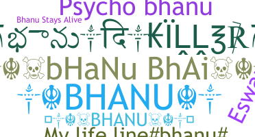 उपनाम - Bhanu