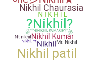 उपनाम - NikhilKumar