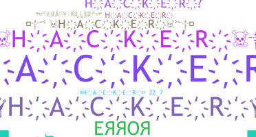 उपनाम - Hacker