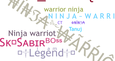 उपनाम - NinjaWarrior