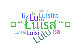 उपनाम - Luisa