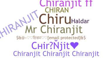 उपनाम - Chiranjit