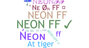 उपनाम - neonff