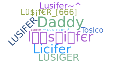 उपनाम - lusifer