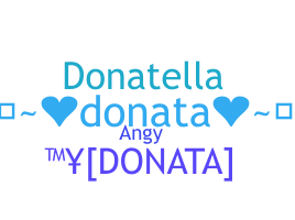 उपनाम - Donata