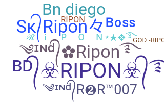 उपनाम - Ripon