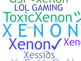 उपनाम - Xenon