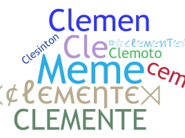 उपनाम - Clemente