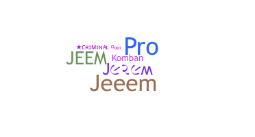 उपनाम - Jeem