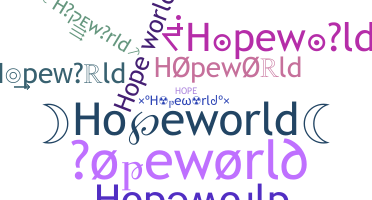उपनाम - Hopeworld
