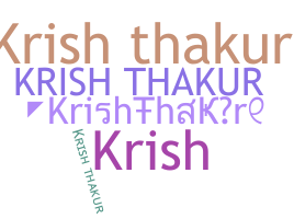 उपनाम - KrishThakur