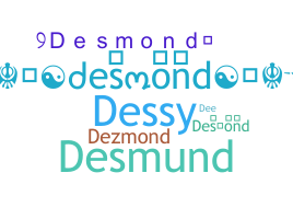 उपनाम - Desmond