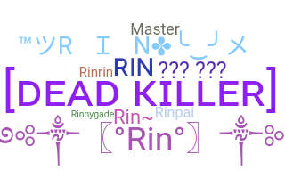 उपनाम - Rin