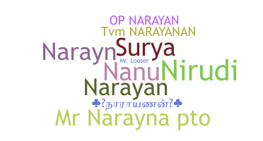 उपनाम - Narayanan