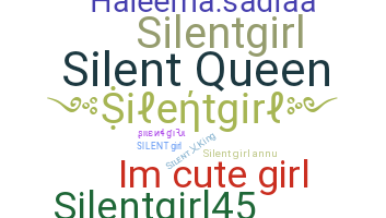 उपनाम - silentgirl
