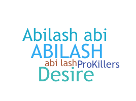 उपनाम - Abilash