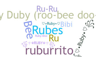 उपनाम - Ruby