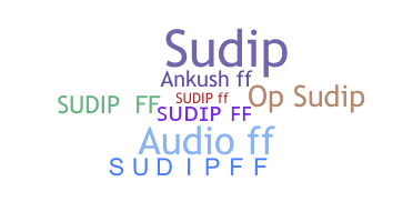 उपनाम - SUDIPFF
