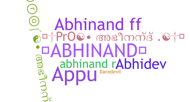 उपनाम - Abhinand