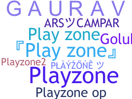 उपनाम - playzone