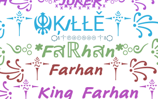 उपनाम - Farhan