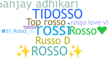 उपनाम - Rosso