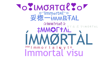 उपनाम - Immortal