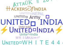 उपनाम - UnitedIndia