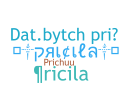 उपनाम - Pricila
