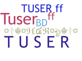 उपनाम - Tuser