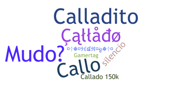 उपनाम - Callado