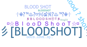 उपनाम - bloodshot