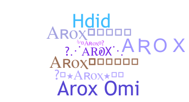 उपनाम - Arox