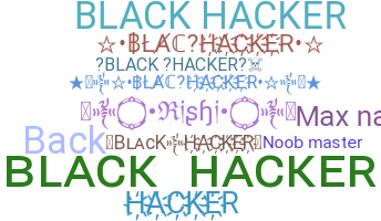 उपनाम - BlackHacker