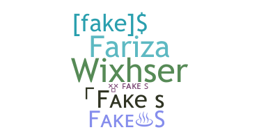उपनाम - Fakes