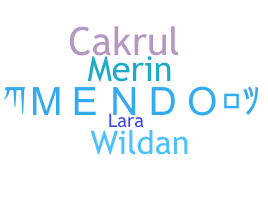 उपनाम - Mendo