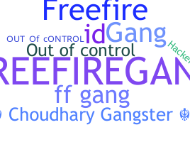 उपनाम - Freefiregang
