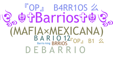 उपनाम - Barrios