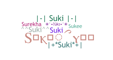 उपनाम - SuKi
