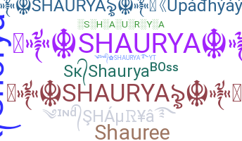 उपनाम - shaurya