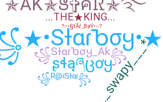 उपनाम - StarBoy