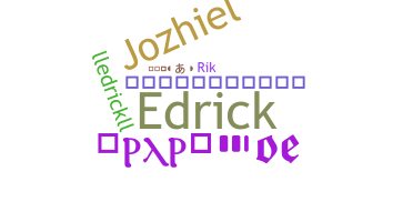 उपनाम - edrick